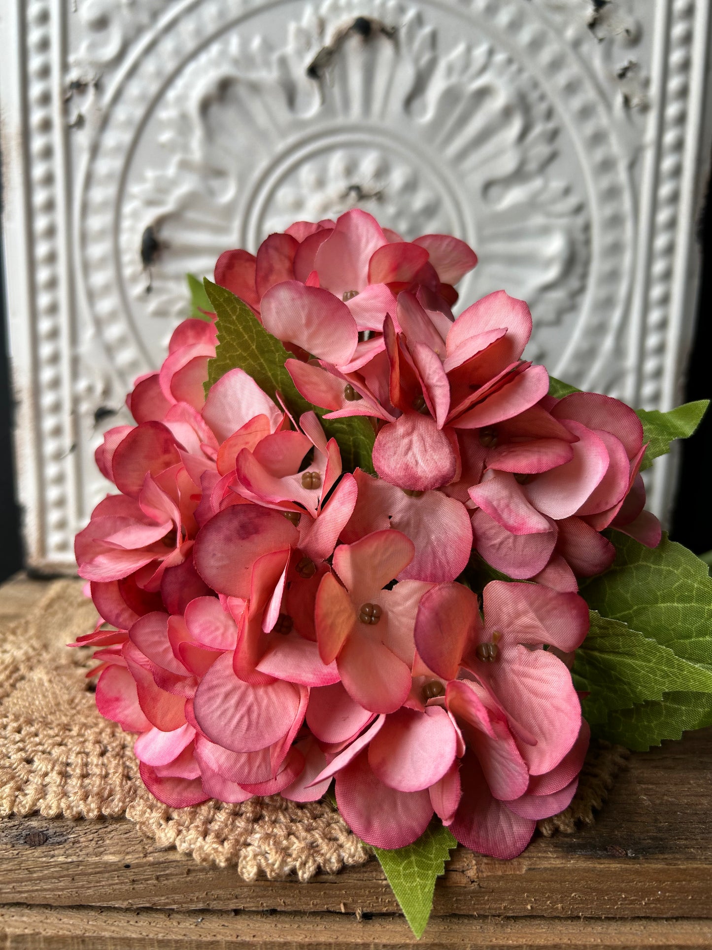 Pink Floral hydrangeas