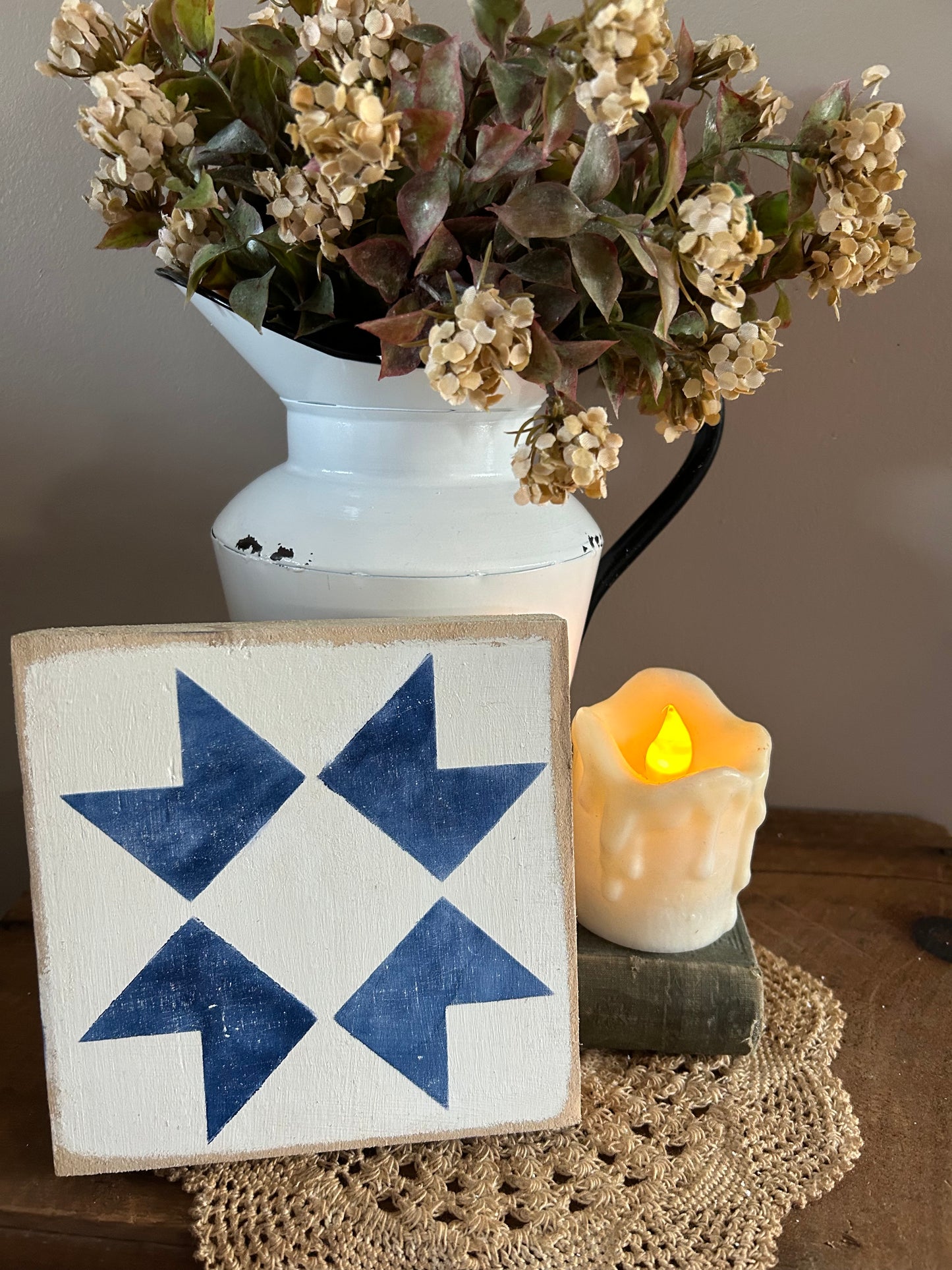 Blue quilt Block
