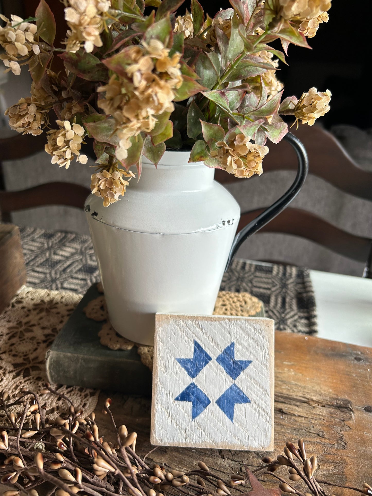 Blue quilt Block
