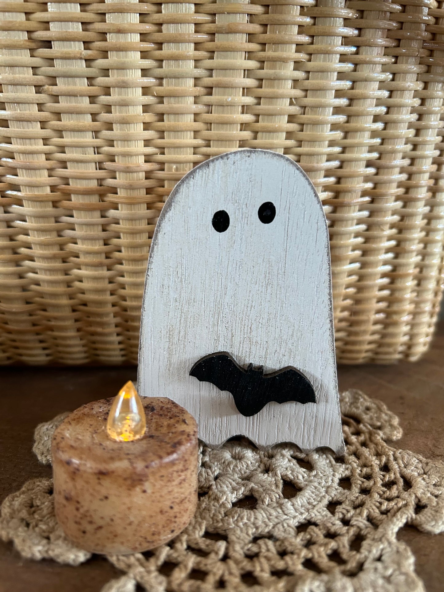 Ghost with bat