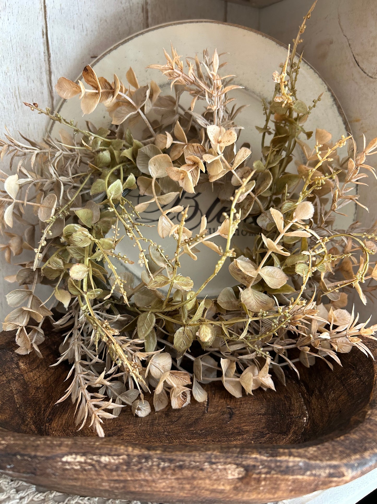 Tan Wreath
