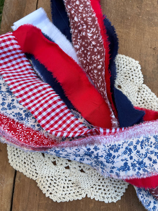 Rag Ribbon Bundle (10 Strips)