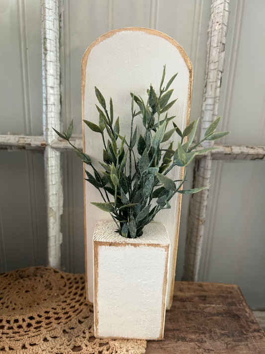 White Sitting Box