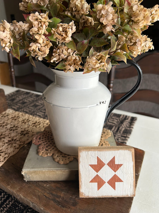 Orange quilt Block