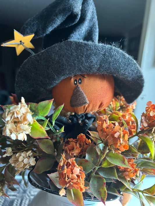 Peter the Pumpkin Man stake