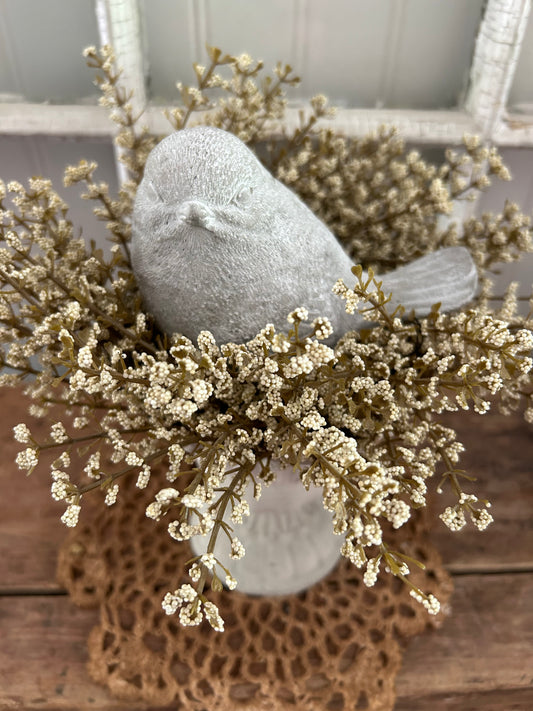 Farmhouse Concrete Bird