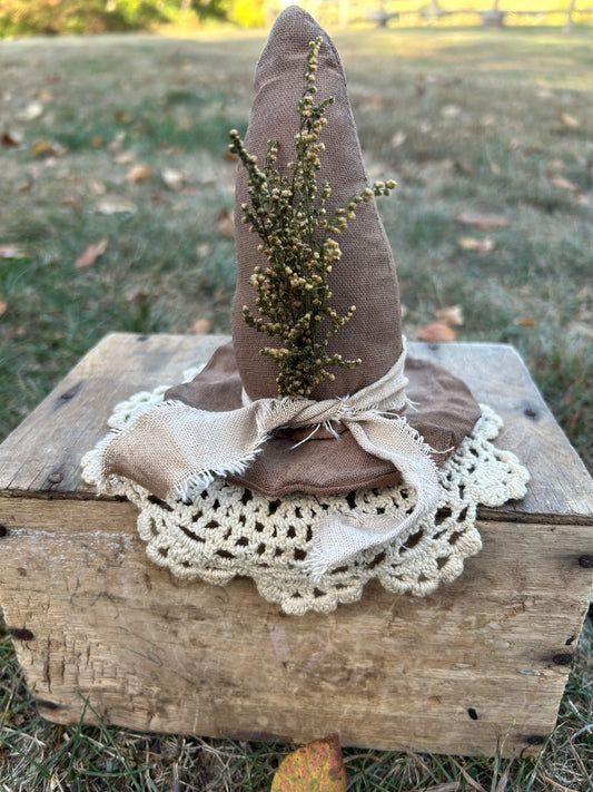 Brown Witch Hat