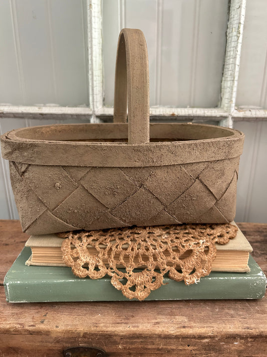 Brown Farmhouse Basket